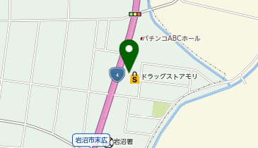ドラッグストアモリ 岩沼末広店の地図画像