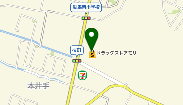 ドラッグストアモリ 大牟田沖田町店の地図画像