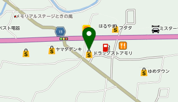 ドラッグストアモリ 八女店の地図画像