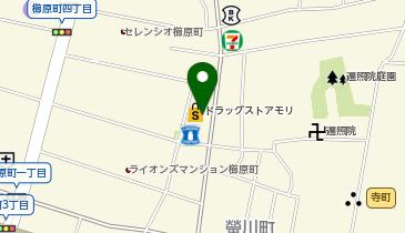 ドラッグストアモリ 櫛原店の地図画像