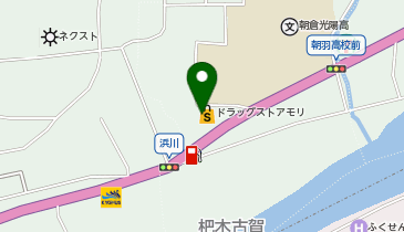 ドラッグストアモリ 杷木店の地図画像