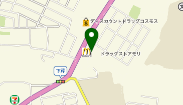 ドラッグストアモリ 上宗方店の地図画像