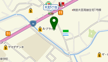 ドラッグストアモリ 名護宮里店の地図画像