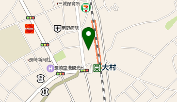 ドラッグストアモリ 大村駅前店の地図画像