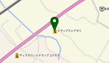 ドラッグストアモリ 多良木店の地図画像