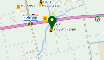 ドラッグストアモリ 小城畑田店の地図画像