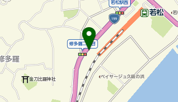 ドラッグストアモリ 若松駅前店の地図画像