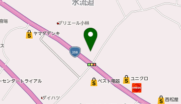 ドラッグストアモリ 小林店の地図画像