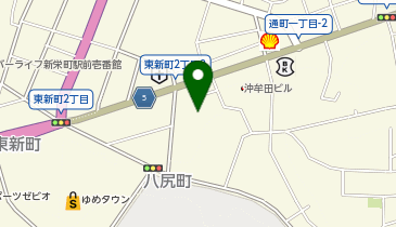 ドラッグストアモリ 大牟田東新町店の地図画像