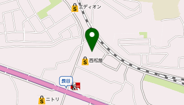 ドラッグストアモリ 和多田駅西店の地図画像