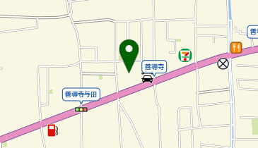 ドラッグストアモリ 善導寺店の地図画像