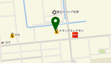 ドラッグストアモリ 日向日知屋店の地図画像
