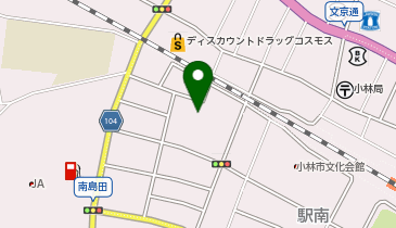 ドラッグストアモリ 小林細野店の地図画像