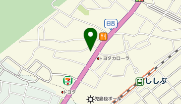 ドラッグストアモリ 古賀日吉店の地図画像