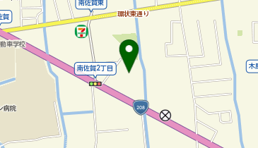 ドラッグストアモリ 南佐賀店の地図画像