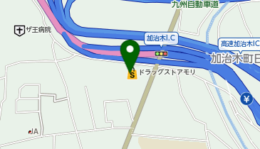 ドラッグストアモリ 加治木店の地図画像