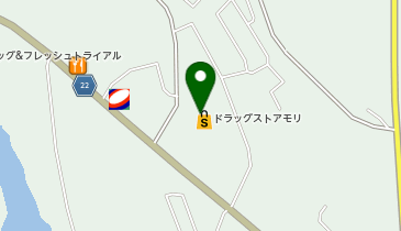 ドラッグストアモリ 上峰店の地図画像