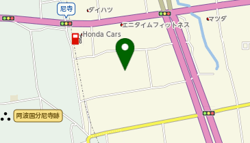 ドラッグストアモリ 国府観音寺店の地図画像