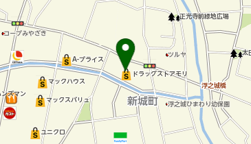 ドラッグストアモリ 浮之城店の地図画像