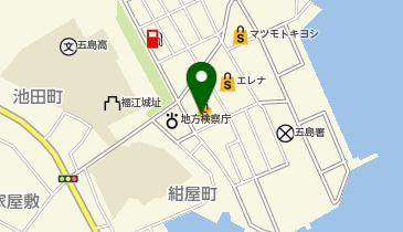 ドラッグストアモリ 五島福江店の地図画像