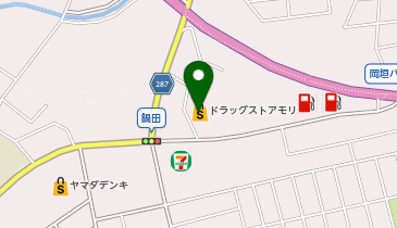 ドラッグストアモリ 岡垣店の地図画像