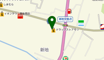 ドラッグストアモリ 豊後高田店の地図画像