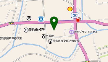 ドラッグストアモリ 美祢店の地図画像