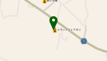 ドラッグストアモリ 剣之宇都店の地図画像