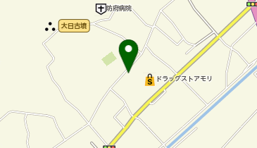 ドラッグストアモリ 防府高井店の地図画像