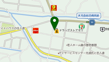 ドラッグストアモリ 福間店の地図画像
