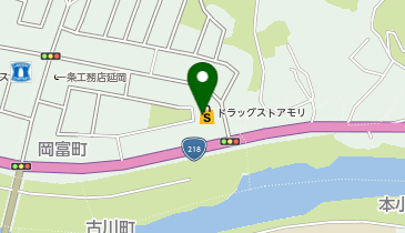 ドラッグストアモリ 延岡岡富店の地図画像