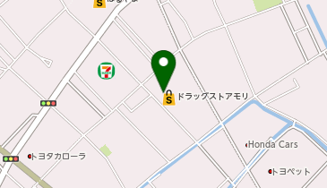 ドラッグストアモリ 今治店の地図画像