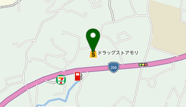 ドラッグストアモリ 松橋店の地図画像