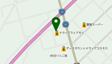 ドラッグストアモリ 都城蓑原店の地図画像