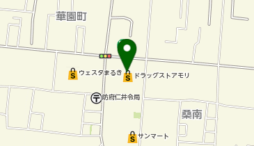 ドラッグストアモリ 防府桑南店の地図画像