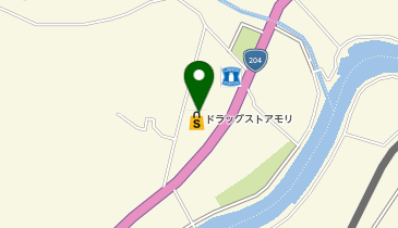 ドラッグストアモリ 鴨川店の地図画像