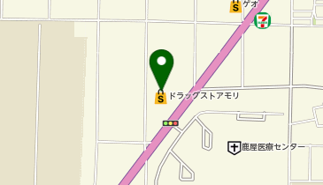 ドラッグストアモリ 鹿屋札元店の地図画像