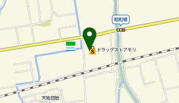 ドラッグストアモリ 神園店の地図画像