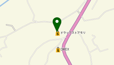 ドラッグストアモリ 平戸店の地図画像