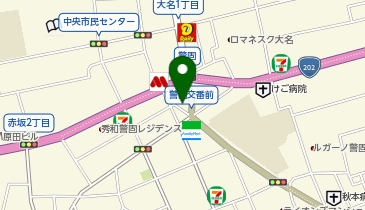 ドラッグストアモリ 警固店の地図画像