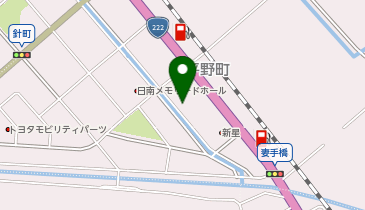 ドラッグストアモリ 日南平野店の地図画像