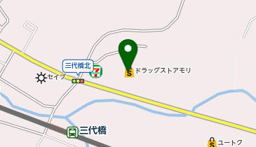 ドラッグストアモリ 有田店の地図画像