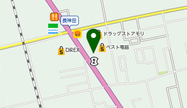 ドラッグストアモリ 三日月店の地図画像
