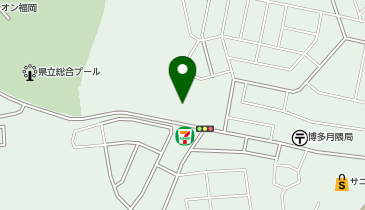 ドラッグストアモリ 月隈店の地図画像