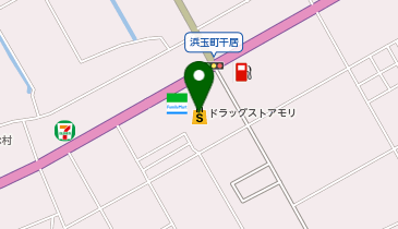ドラッグストアモリ 浜玉店の地図画像