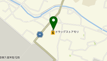 ドラッグストアモリ 高良内店の地図画像