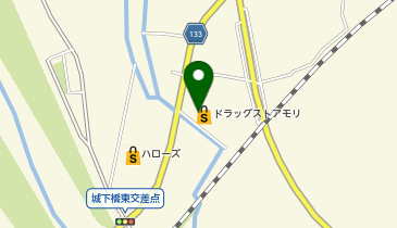 ドラッグストアモリ 新居浜郷店の地図画像