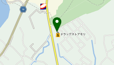 ドラッグストアモリ 江田店の地図画像