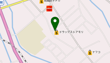 ドラッグストアモリ 吾田東店の地図画像