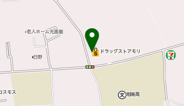 ドラッグストアモリ 大津店の地図画像